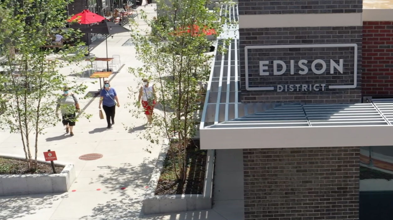 Completion of Edison District in Overland Park, Kansas - The Opus Group